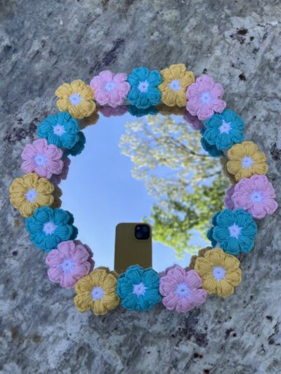 flower mirror