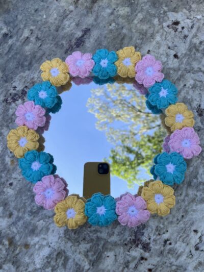 flower mirror
