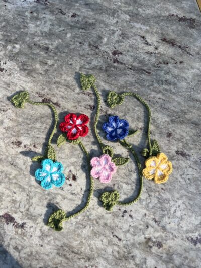 small flower bookmark