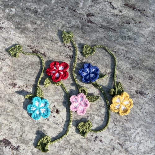 small flower bookmark